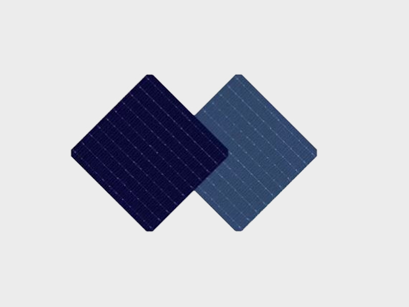 P-type double-sided single-crystal solar cell